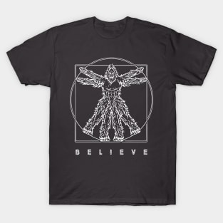 Vitruvian Sasquatch T-Shirt